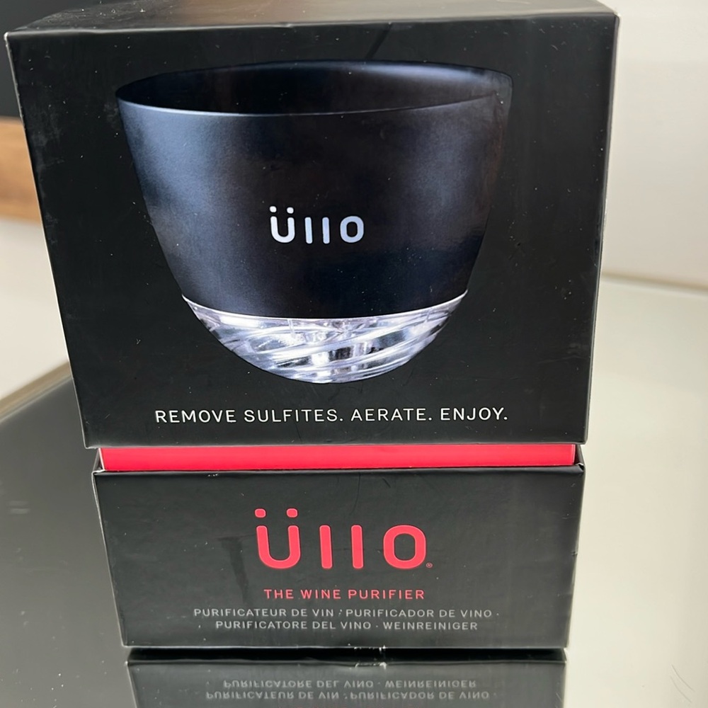 Ullo Wine Purifier with 2 Selective Sulfite Filters